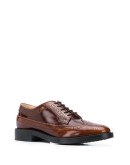 lace-up leather brogues
