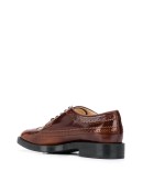 lace-up leather brogues