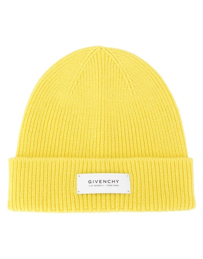 logo-patch beanie