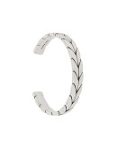 braided-design cuff bracelet