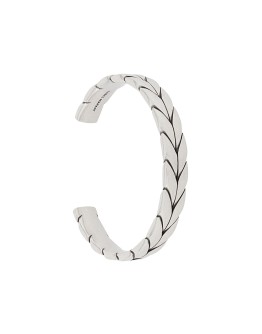 braided-design cuff bracelet