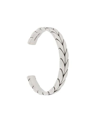 braided-design cuff bracelet