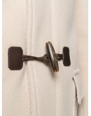 toggle buttons hooded coat