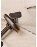 toggle buttons hooded coat