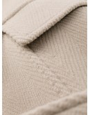 toggle buttons hooded coat