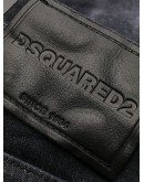shredded patch slim jeans
