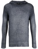 knitted hoodie