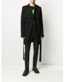 double breasted belted coat 