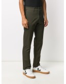 green straight leg chinos