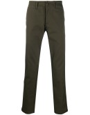 green straight leg chinos