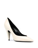 V-cut vamp pumps
