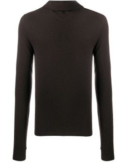fine knit turtleneck sweater
