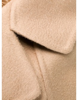 layered hooded coat