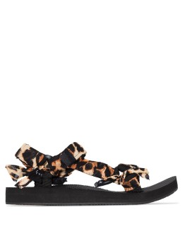 leopard-print Trekky sandals