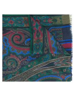 paisley print scarf