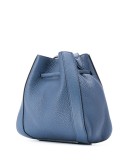 drawstring shoulder bag with tassel detail