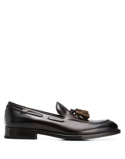 tasseled loafers
