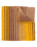 lambs wool stripe scarf
