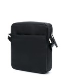 small logo plaque messenger bag