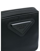 small logo plaque messenger bag