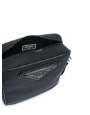 small logo plaque messenger bag
