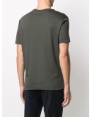 abstract-print cotton T-shirt
