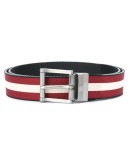 Taylan striped reversible belt