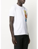 patch detail short-sleeved T-shirt