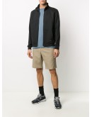 zip-up cotton sweatshirt