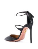 Minute 105mm pointed leather pumps