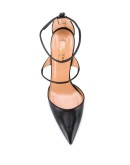 Minute 105mm pointed leather pumps
