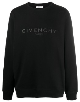 logo print sweatshirt