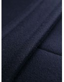 branded button single breasted coat