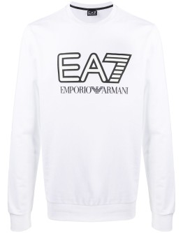 logo print sweatshirt