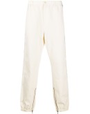  side-stripe tapered-leg trousers 