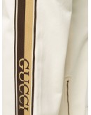  side-stripe tapered-leg trousers 