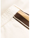  side-stripe tapered-leg trousers 