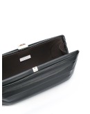 pleated detail clutch bag
