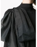 body con jumpsuit with oversized bow detail
