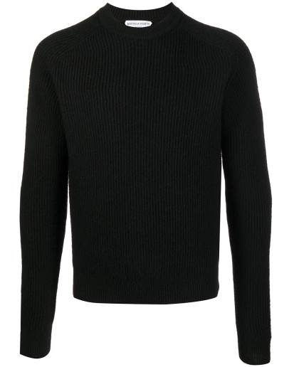 alpaca wool ribbed jumper