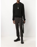 alpaca wool ribbed jumper