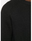 alpaca wool ribbed jumper