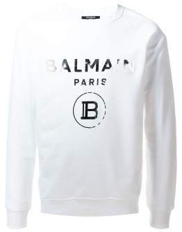 logo print sweatshirt