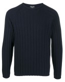 ribbed knit jumper