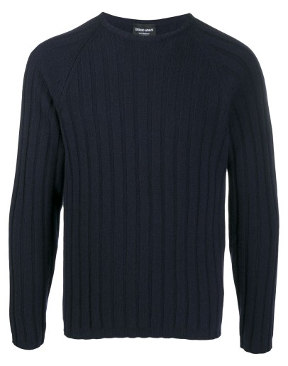 ribbed knit jumper