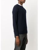 ribbed knit jumper