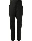 crop-leg tailored trousers