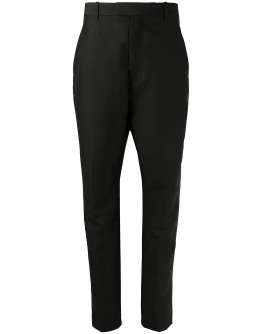 crop-leg tailored trousers