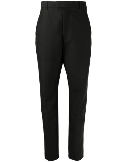 crop-leg tailored trousers