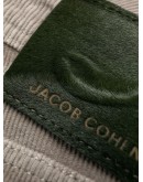 corduroy straight leg trousers